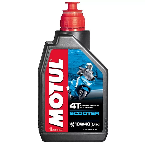 MOTUL 4T SCOOTER  10w40 MB  1л мин  арт.105937