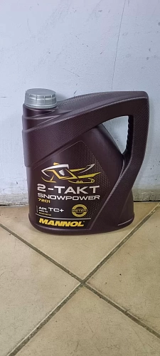 MANNOL 2T SNOWPOWER (Синтетика) (4 литра)