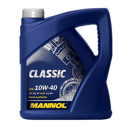 MANNOL CLASSIC 10w40  SN  A3/B4  4л п/с