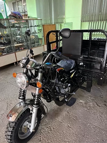 Трицикл грузовой WM250ZH-2,250см3, дв.4х такт.принуд.возд.охл,з/ход, откид. борт (С ПОДЪЕМНЫМ МЕХАНИЗМОМ)
