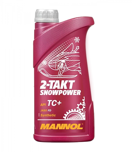 MANNOL 2T SNOWPOWER (Синтетика) (1 литр)