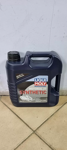 LIQUI MOLY 2T Snowmobil Motoroil (для снегоходов) TC,FD L-EGD (Синтетика) (4 литра)